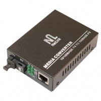 Медиаконвертер NetLink GE-920B20SC (Tx-1550nm, Rx-1310nm), 10/100/1000Mb, до 20км